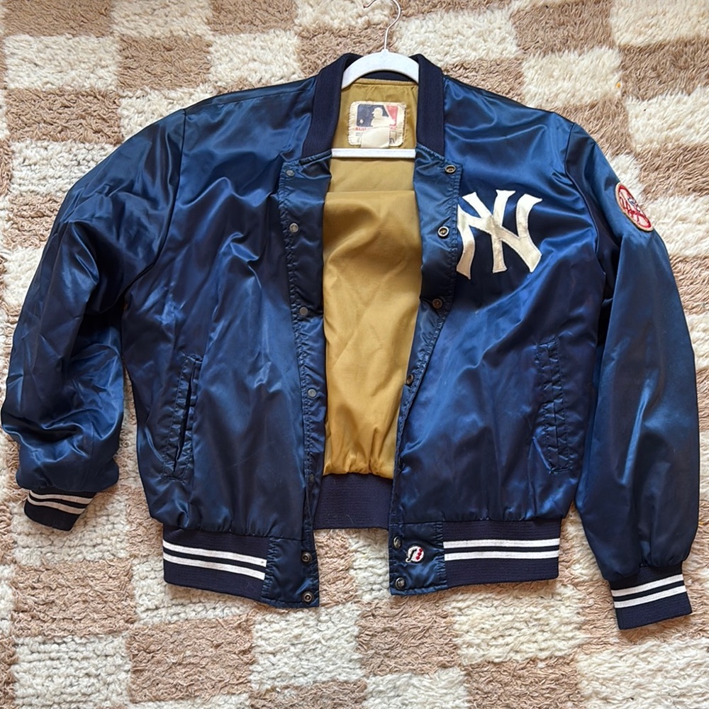 Vintage NY Yankees Bomber Jacket